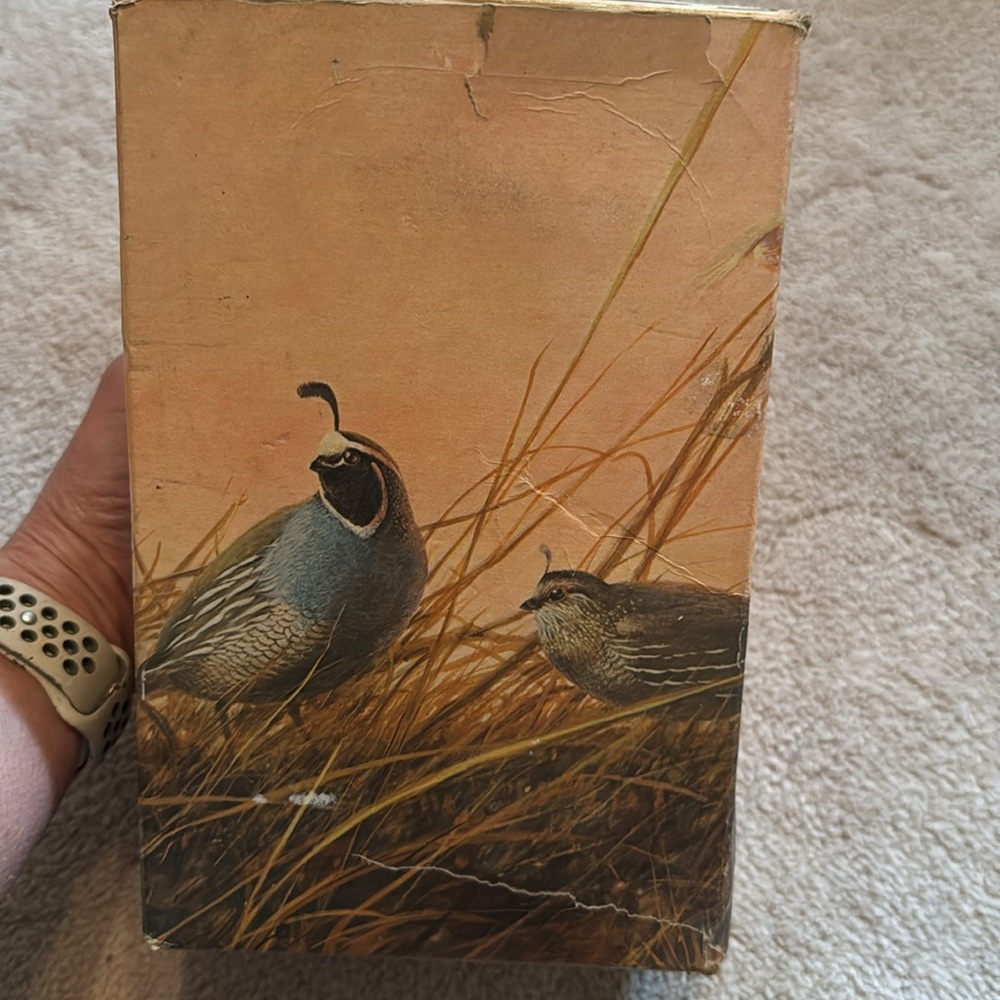 Avon vintage 1970s Quail Decanter with original box - Picture 8 of 8